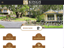 Tablet Screenshot of 3kingsbnb.com.au